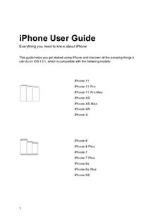Apple iPhone 7 Printed Manual